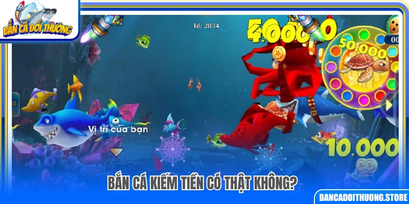 Chơi bắn cá có thể kiếm tiền thật không?