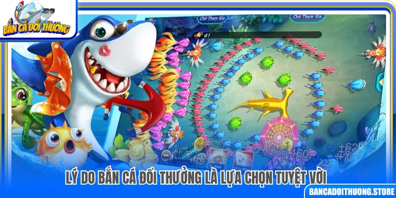 Top lý game bắn cá đổi thưởng được ưa chuộng